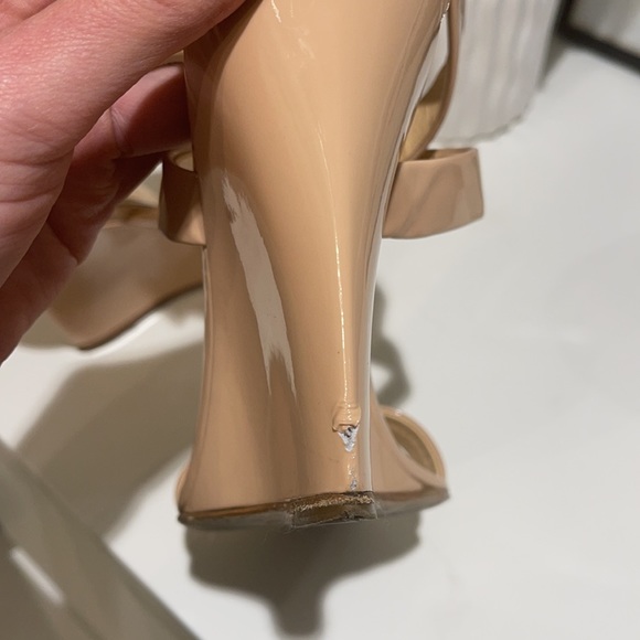 Giuseppe Zanotti Patent Wedge Sandals - Picture 9 of 11